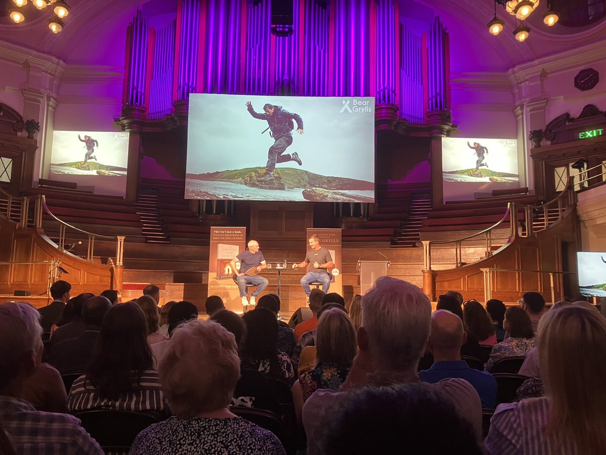 Phil 🏴 (@casegfraith) on Twitter photo Got a free ticket to An Evening with <a href="/BearGrylls/">Bear Grylls OBE</a>, hosted by <a href="/abbyguinness/">AbbyGuinnessKinslow</a>, for the launch of his book The Greatest Story Ever Told, and a free copy!
Inspiring talk by <a href="/AndyOllerton/">Andrew Ollerton</a> and a motivating Q&A session with Bear led by <a href="/andythefrosty/">Andy Frost</a>
#GreatBook!
greateststoryevertoldbook.com Got a free ticket to An Evening with <a href="/BearGrylls/">Bear Grylls OBE</a>, hosted by <a href="/abbyguinness/">AbbyGuinnessKinslow</a>, for the launch of his book The Greatest Story Ever Told, and a free copy!
Inspiring talk by <a href="/AndyOllerton/">Andrew Ollerton</a> and a motivating Q&A session with Bear led by <a href="/andythefrosty/">Andy Frost</a>
#GreatBook!
greateststoryevertoldbook.com