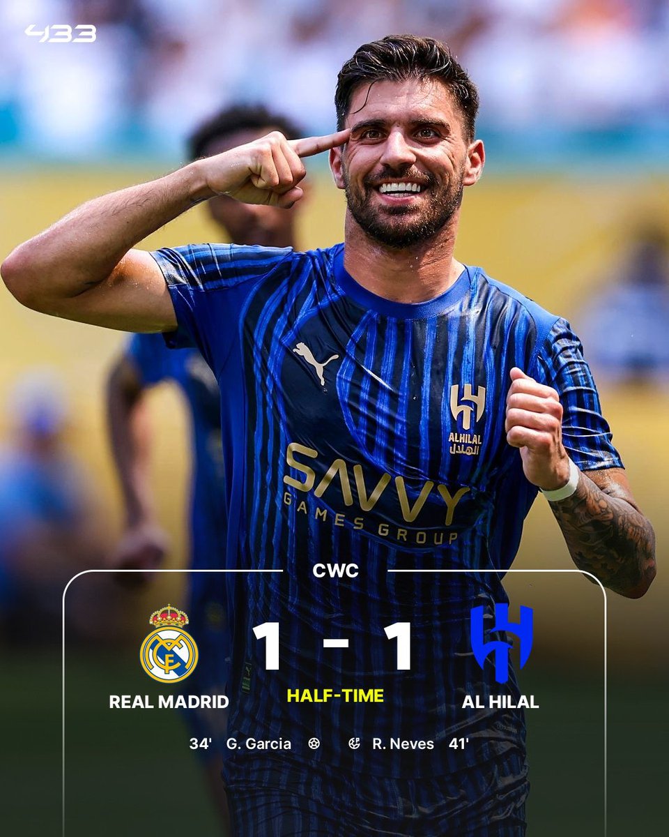 بكل الطرق و الأحوال 

الهلال حجم الريال !!

كلمة لهم 🔵✨✨

:

#الهلال_ريال_مدريد