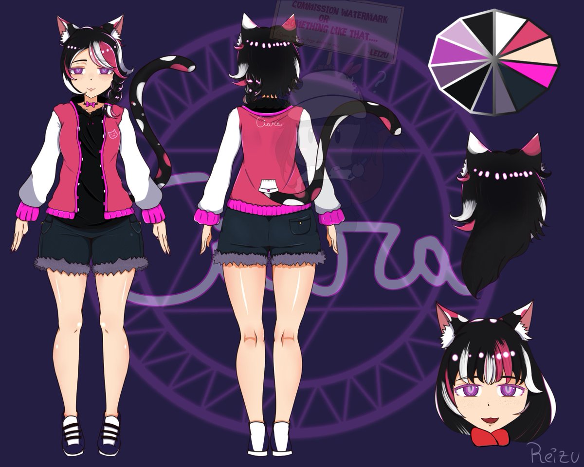 Leizu02's tweet photo. thanks @EvilestTwin for the cmm!
Thanks for letting me drawing her for the ref sheet 
love Ciara so much 🥰
#VGenComm https://t.co/BMmVtaTmCH