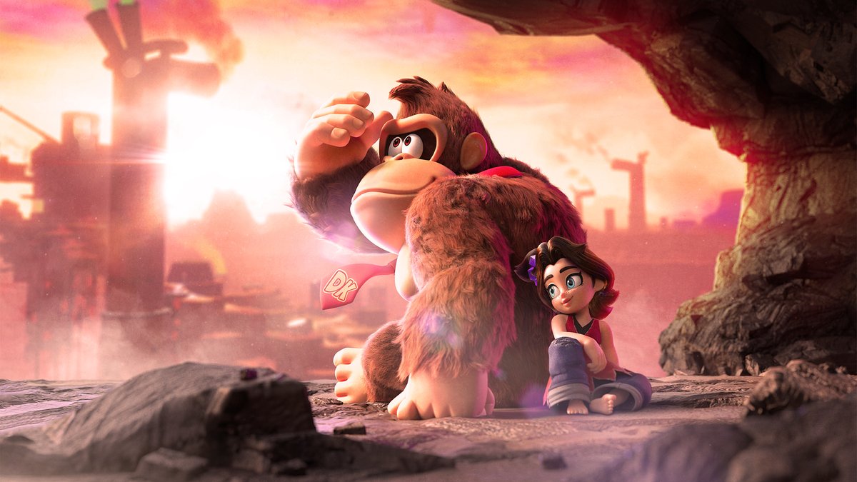 NintendoFrance's tweet photo. Rattrapez tout ce qui a été révélé au cours du Donkey Kong Bananza Direct !

Voir la présentation : https://t.co/eqkrRgy72Q https://t.co/H6SLZfokLu