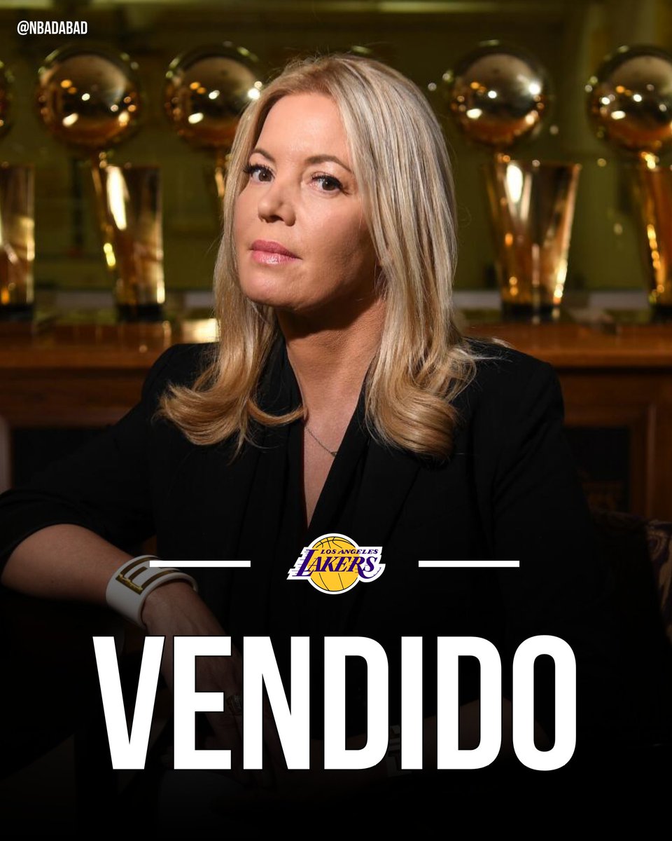 NBAdabad's tweet image. 🚨 VALOR CONFIRMADO:

O Los Angeles Lakers será vendido por aproximadamente 10 bilhões de dólares.

É a maior venda na HISTÓRIA de todos os esportes.

🗞️ @ShamsCharania