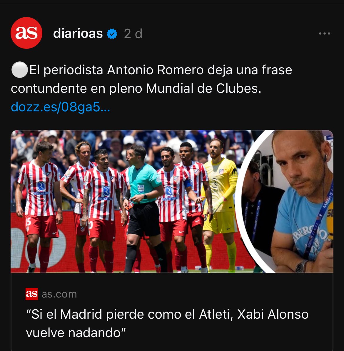 A ver si hoy es tan contundente.