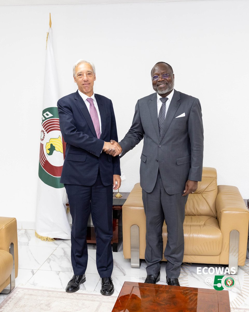DR OMAR ALIEU TOURAY MEETS THE EUROPEAN UNION'S SPECIAL REPRESENTATIVE FOR THE SAHEL REGION
