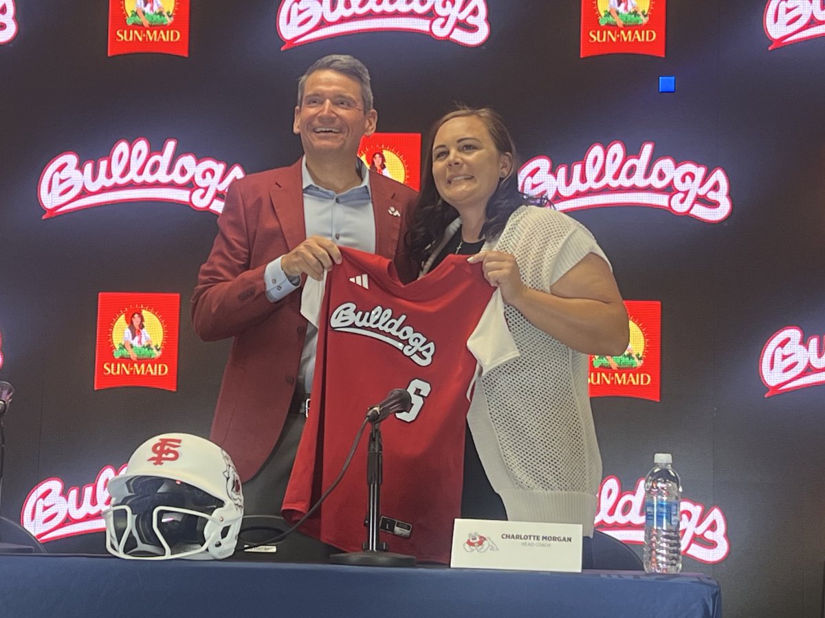 Fresno State officially introduces Charlotte Morgan as the 6th Head Coach in <a href="/FresnoStateSB/">Fresno State Softball</a> program history. 

“We're dogs and we're hungry, so we're going to eat, and we’re prepared.”