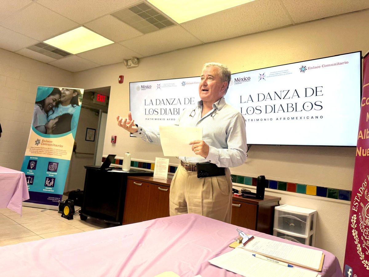 🧵El Lic. Octaviano Longoria. Dir. de Igualdad e Inclusión en el IMME asistió a la Ciudad de Albuquerque al evento “Hispanic in Philanthropy”. Un evento que busca🤝fortalecer el liderazgo y la equidad de las comunidades latinas a través de la filantropía. Con este evento, la