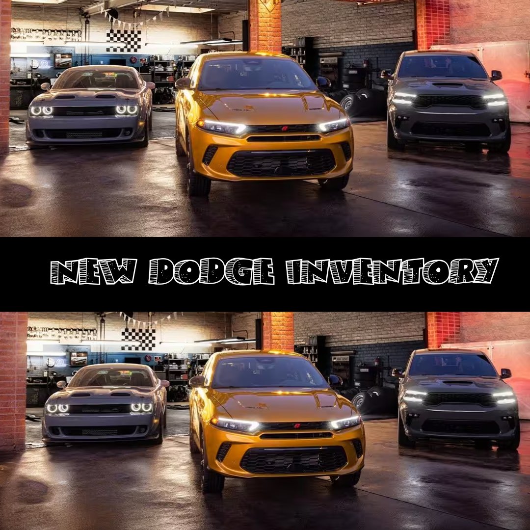 bedfordjeep's tweet image. New Dodge Inventory Just Arrived! 🔥🚗

From the rugged Durango to the powerful Charger, our lot is loaded with fresh Dodge muscle and performance. Swing by and find your next ride today! 💪 #NewInventory #DodgeNation #DriveBold #CarGoals

bit.ly/3Ryasym