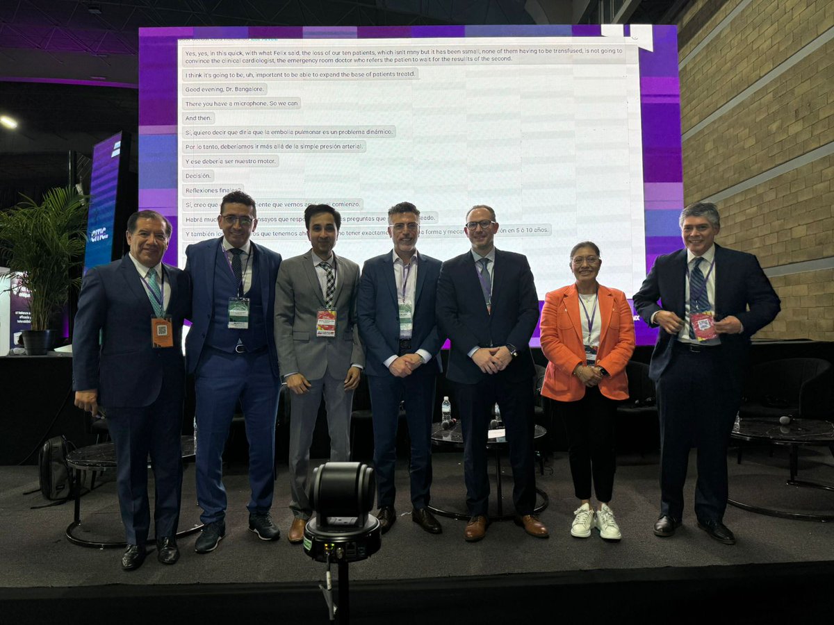 Inari Medical (@inarimedical) on Twitter photo What an incredible week at #CITIC2025 in Mexico City!
We were honored to host a powerful panel featuring Dr. Wissam Jaber, Dr. Sripal Bangalore, Dr. Joel Estrada, and Dr. Alejandro Ricalde, who shared global and local perspectives on advancing care for #PE patients. Their What an incredible week at #CITIC2025 in Mexico City!
We were honored to host a powerful panel featuring Dr. Wissam Jaber, Dr. Sripal Bangalore, Dr. Joel Estrada, and Dr. Alejandro Ricalde, who shared global and local perspectives on advancing care for #PE patients. Their