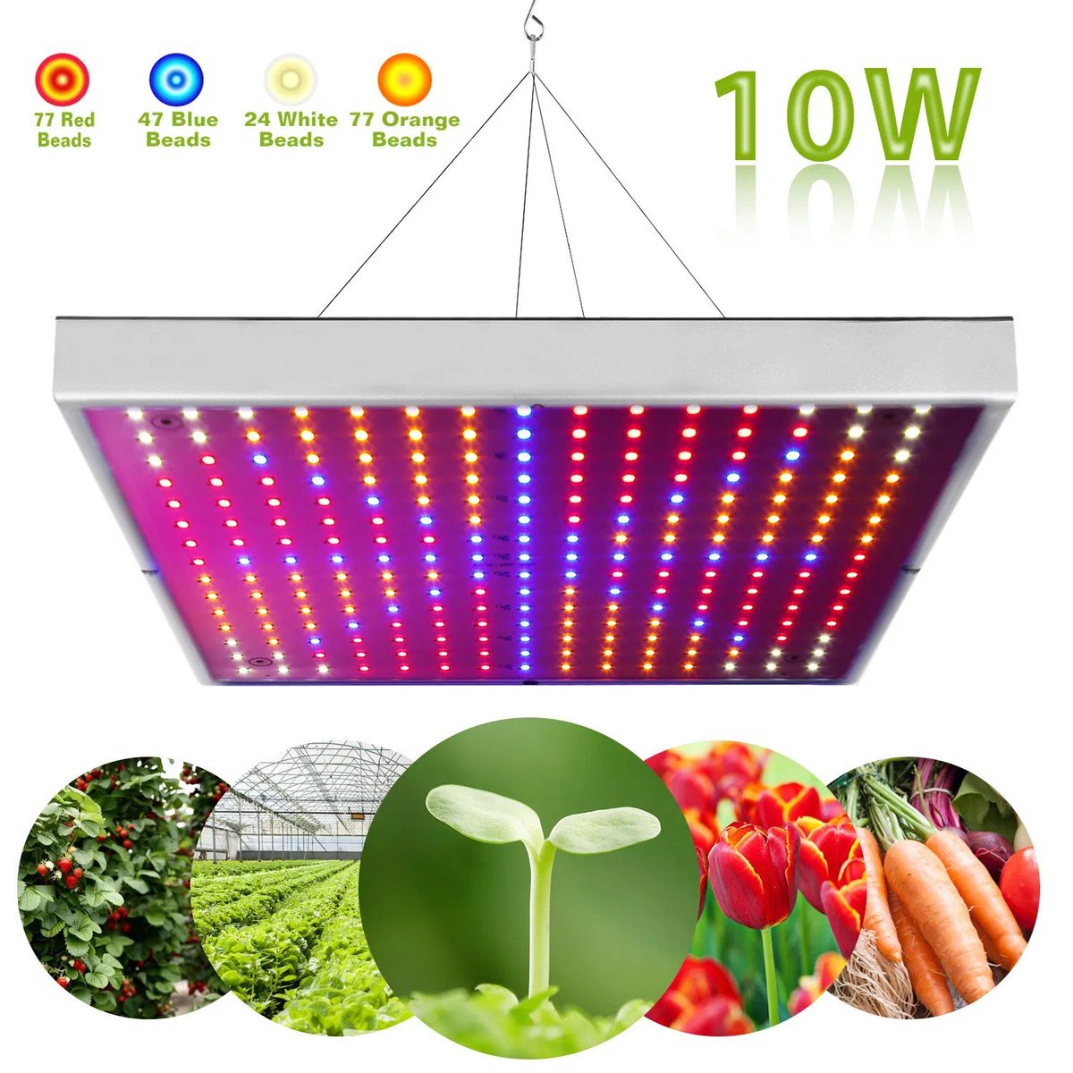 KearneyFarm's tweet image. Brighten your indoor garden 🌿
This Full Spectrum Grow Light uses 225 LEDs to fuel plant growth in all stages 🌱
✅ Only 15W
✅ Red, blue, orange, UV + IR
✅ FREE SHIPPING
💰 $30.99

Shop now at kearneyfamily.farm/product/led-gr…

#GrowLights, #IndoorGardening, #FullSpectrumLight, #Kearney