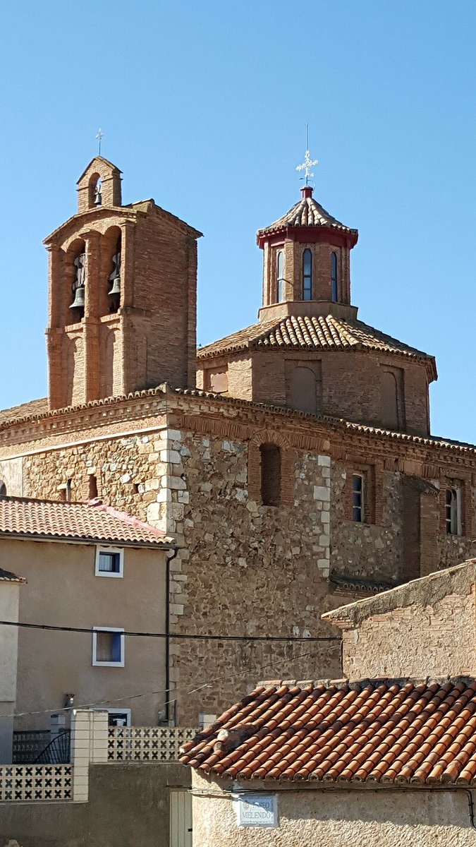 Buena nuei desde Villanueva de Jiloca, pertenece a la comarca del Campo de Daroca.