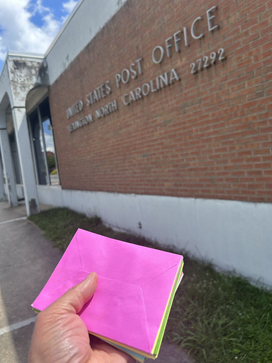 Just dropped these gratitude cards in the mail for the amazing Charles England team. A cramped hand is a small price to pay for honoring the heart, hustle, and hope our team brings every day. Here’s to a great year ahead! 💛📬 #EvolvingWithGratitude #gratefulprincipal