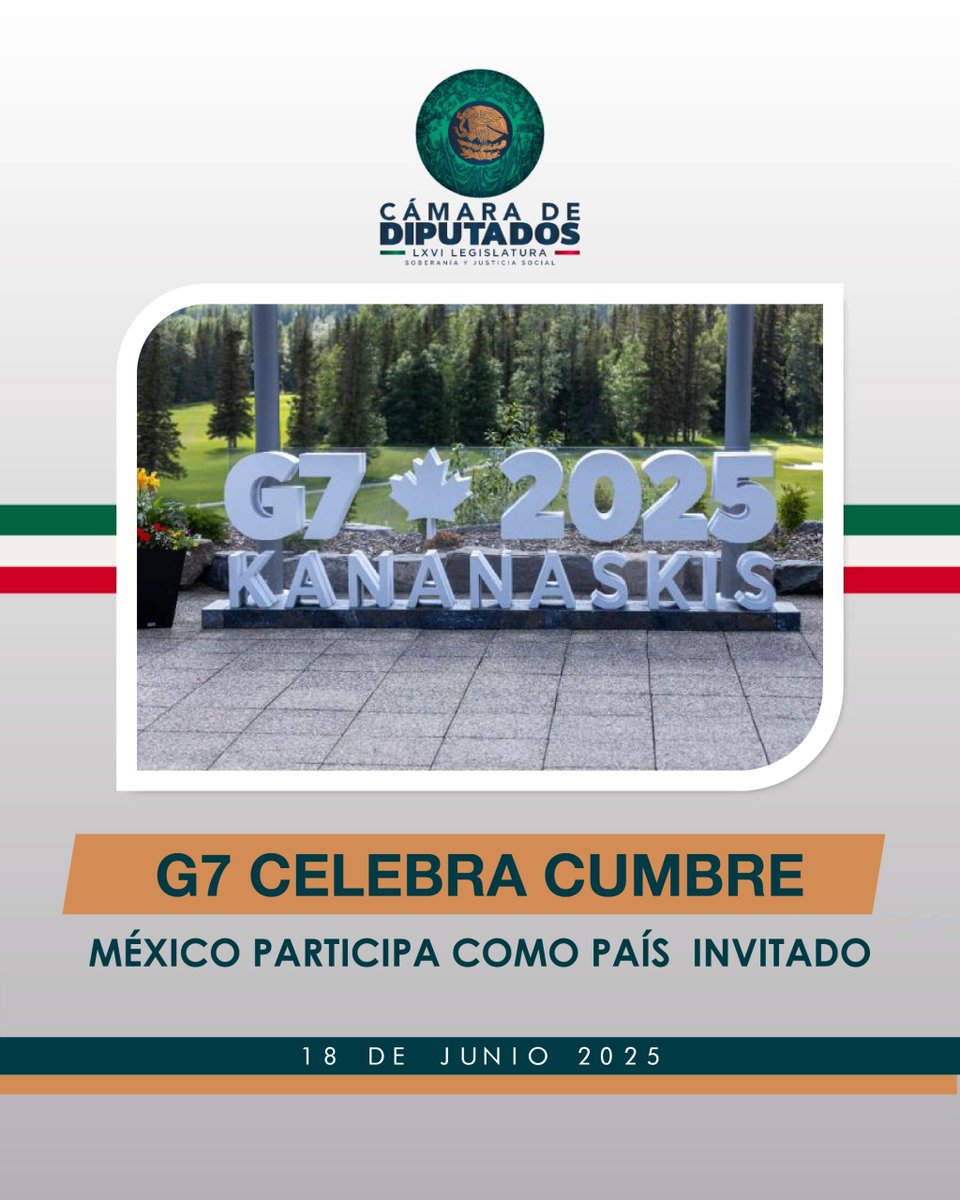 H. Cámara de Diputados (@mx_diputados) on Twitter photo 🌍 ¿Qué es el G-7?
En esta nota del Observatorio Legislativo de Asuntos Globales se detalla el origen de este grupo de potencias, los acuerdos clave de su reunión 2025 y la participación de la presidenta de México, <a href="/Claudiashein/">Claudia Sheinbaum Pardo</a>, en las sesiones.
🔗 portales.diputados.gob.mx/observatorio-g… 🌍 ¿Qué es el G-7?
En esta nota del Observatorio Legislativo de Asuntos Globales se detalla el origen de este grupo de potencias, los acuerdos clave de su reunión 2025 y la participación de la presidenta de México, <a href="/Claudiashein/">Claudia Sheinbaum Pardo</a>, en las sesiones.
🔗 portales.diputados.gob.mx/observatorio-g…