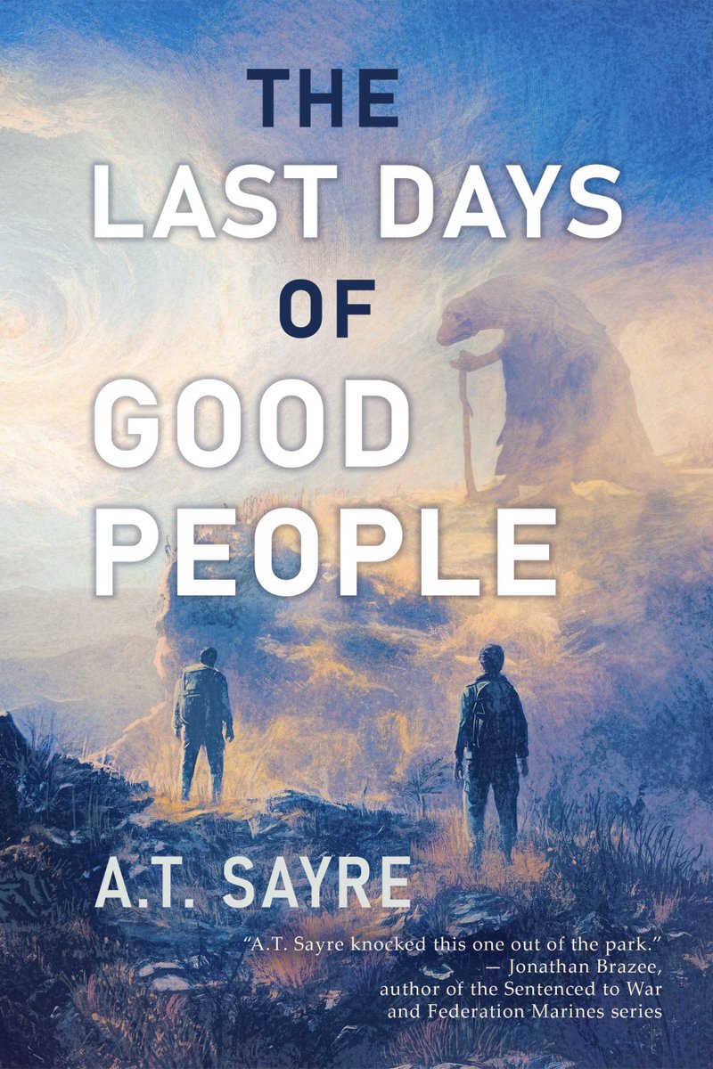 Jon Scalzi was kind enough to allow me to write guest post on his website as part of his Big Idea series. In it, I talk about the ideas behind my debut novel 'The Last Days of Good People'  -----&gt; buff.ly/VaLtXfB 
#booktwitter #reading #scifi