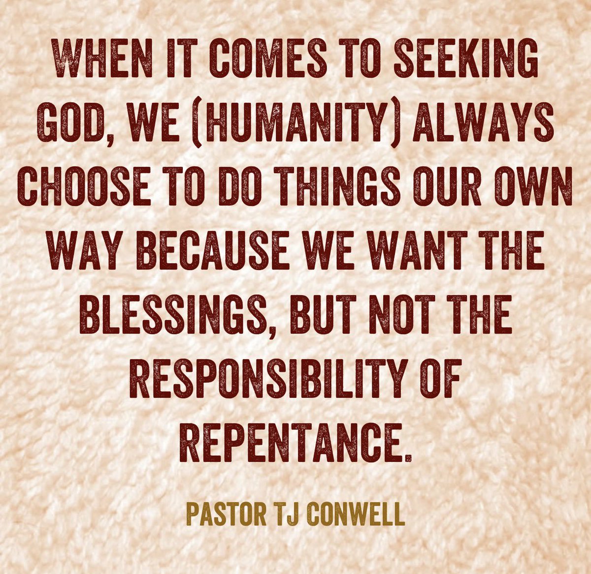 RevConwell's tweet image. Hard truth for today ...