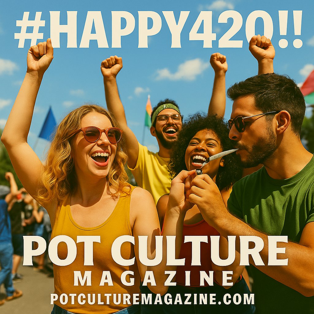 PotCultureMag's tweet photo. #HAPPY420!! This joint isn’t for relaxation, it’s for detonation. Light it like a warning shot, hit it like a riot anthem, and let the world choke on the smoke. 💥💨 #PotCultureMagazine #Cannabis #420Community #CannabisCulture #CannabisCommunity #Weed #StonerFam #WeedLife #TokeUp https://t.co/62Mftp8PNt