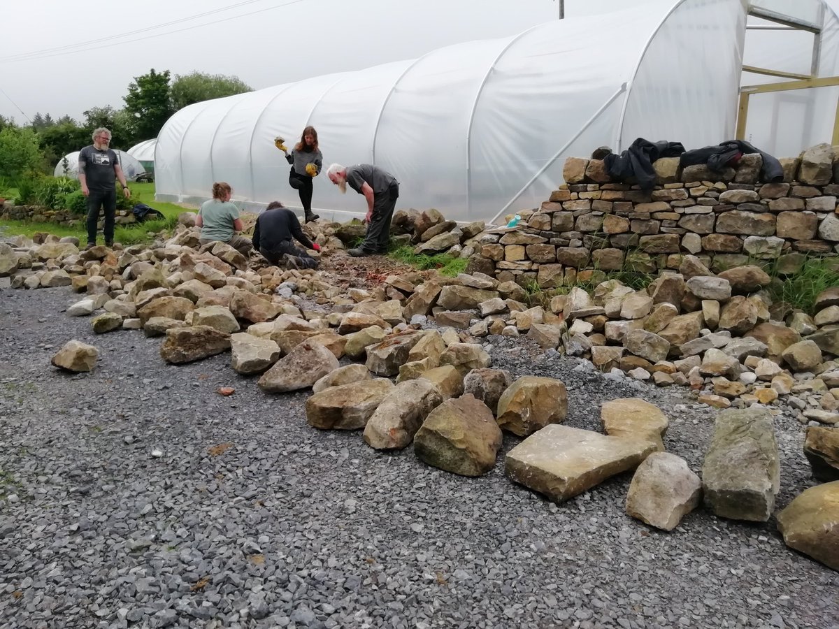 After reaching UNESCO status, we have Dry Stone Wall building weekend at the Organic Centre with master waller and member of the Dry Stone Wall Association of Ireland, Michael Fearnhead. Book now for the, 5th/6th of July. theorganiccentre.ie/event/dry-ston…