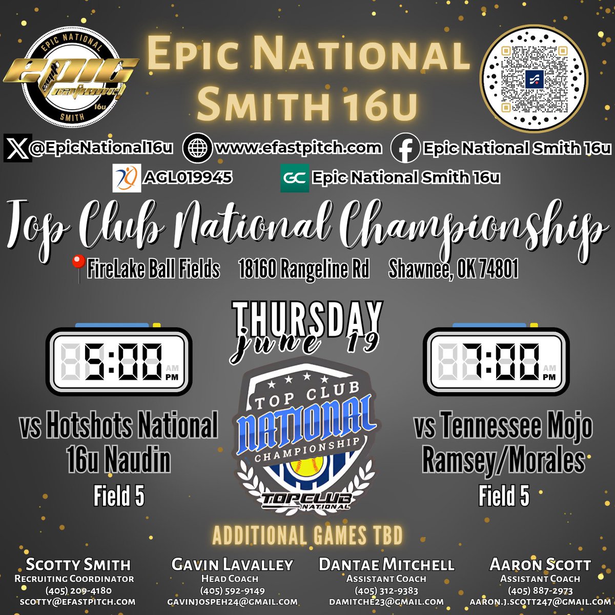 Another Epic camp in the books📕📕Thanks  <a href="/Epic__SB/">Scotty Smith</a> and all the coaches!!
<a href="/Strimp25/">Crissy Strimple</a> <a href="/coachcolomb/">Chance Colomb</a> <a href="/CoachJayGwyn/">Assistant Softball Coach, MIZZOU</a> <a href="/USAOsoftball/">USAO Softball</a> <a href="/Coach_Shippy/">Vanessa Shippy (Fletcher)</a> <a href="/CoachJonHunter/">Jon Hunter</a> <a href="/CoachCodyWhite/">Cody White</a> 
#DES