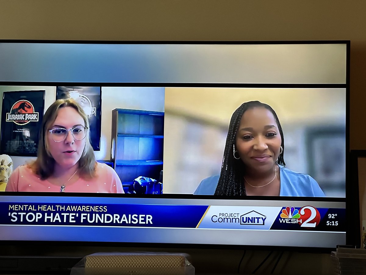 I am so grateful, honored, and especially thankful to have had the opportunity to talk to <a href="/CWatkinsWESH/">Christina Watkins</a> about <a href="/TrevorProject/">The Trevor Project</a> and our annual fundraiser. Especially on a day like today.