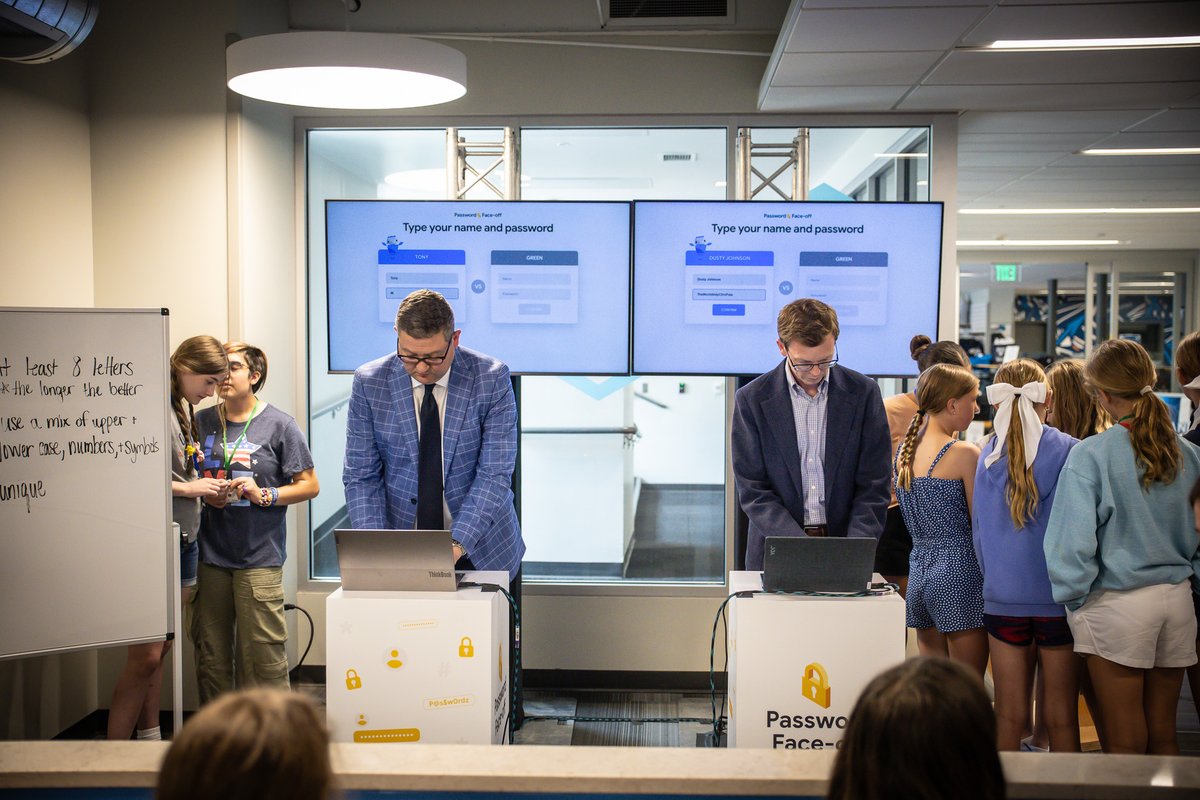 Dakota State University (@dakotastate) on Twitter photo Dakota State University (DSU) and Google celebrated the grand opening of the DSU Cybersecurity Clinic and announced its services will extend to towns and cities, small businesses, small utilities, and more.
Today's event featured a ribbon-cutting ceremony and a cybersecurity Dakota State University (DSU) and Google celebrated the grand opening of the DSU Cybersecurity Clinic and announced its services will extend to towns and cities, small businesses, small utilities, and more.
Today's event featured a ribbon-cutting ceremony and a cybersecurity