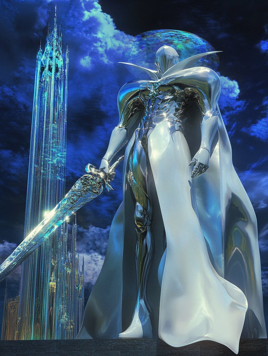 The harder the armor, the harder the swag

white knight in the crystal castle