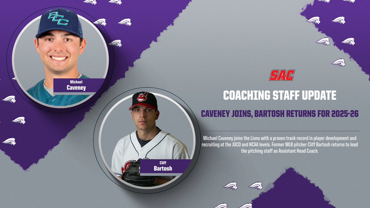 🚨 Coaching Staff Update! 

⚾ Nelson Baseball welcomes Michael Caveney and reunites with Cliff Bartosh for the 2025-26 season! #WhereLionsFindTheirRoar 🦁 <a href="/NAIABall/">NAIA Ball</a> 

📰 Read more ➡️ nelsonlions.com/news/2025/6/18…