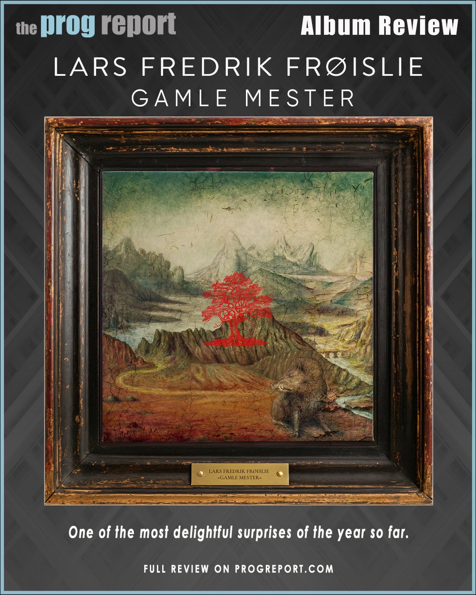Review of the new album by Lars Fredrik Frøislie – Gamle Mester.  Full review here: 
progreport.com/lars-fredrik-f…