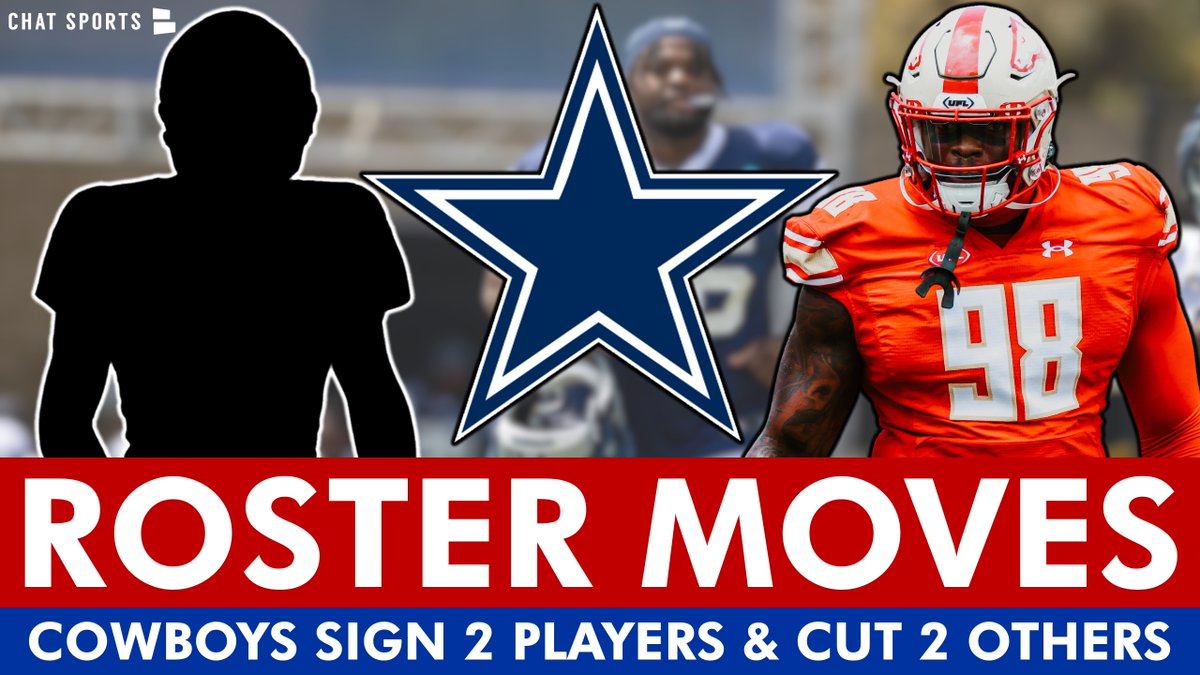 Tom Downey (@whatgoingdowney) on Twitter photo The Cowboys have shuffled the bottom of the roster:
Perrion Winfrey and Robert Rochell are in, Justin Rogers & Luq Barcoo are out
WATCH: youtube.com/watch?v=zNlZen…
<a href="/ChatSports/">Chat Sports</a> The Cowboys have shuffled the bottom of the roster:
Perrion Winfrey and Robert Rochell are in, Justin Rogers & Luq Barcoo are out
WATCH: youtube.com/watch?v=zNlZen…
<a href="/ChatSports/">Chat Sports</a>