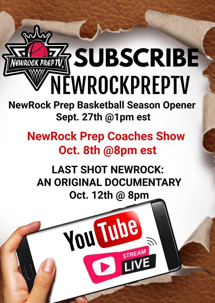 Subscribe to NewRockPrepTv and watch NewRock Prep Men and Women’s team play against 25+ colleges. Also tune in for our weekly coaches show and our new Documentary Last Shot NewRock. This documentary will chronicle the 2025-26 basketball season from start to finish. #FollowNewRock