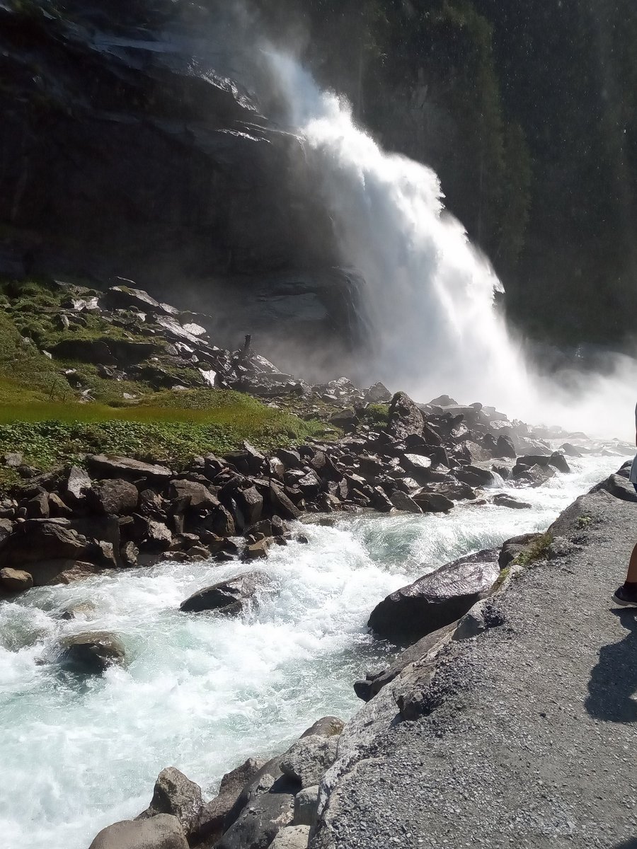 Krimmler Wasserfälle 
Krimml. Nationalpark hohe Tauern .Pinzgau. Handy Foto Gigaset.