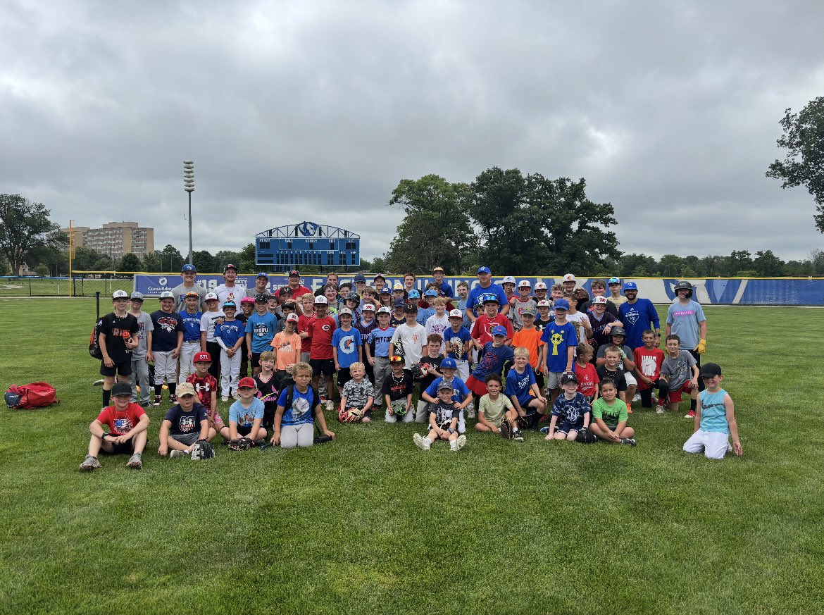 EIU_Baseball's tweet image. Thank you to all the campers that made it out to our summer kids camp!