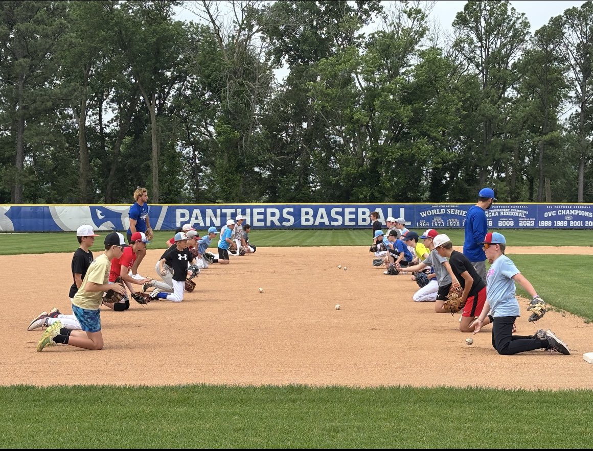 EIU_Baseball's tweet image. Thank you to all the campers that made it out to our summer kids camp!