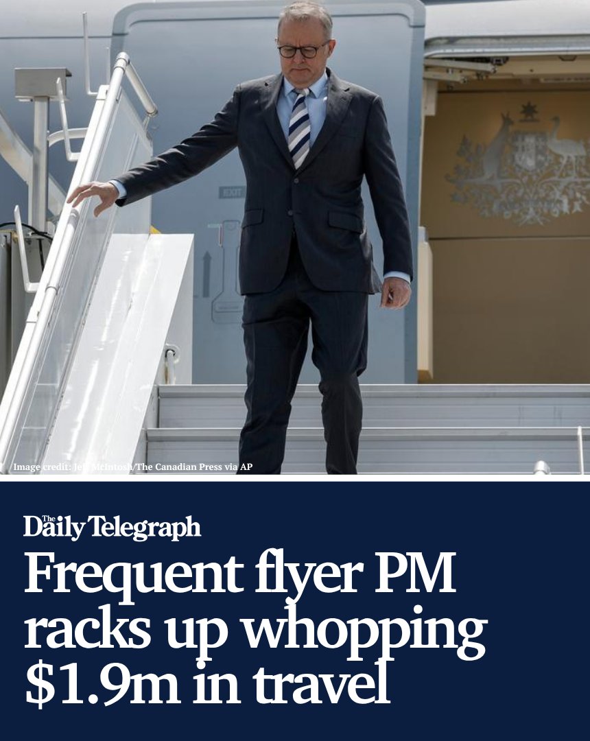 Anthony Albanese has amassed a huge travel bill in his first term in office and the Opposition say he should have been channelling some of that money into meeting with US President Donald Trump. MORE: bit.ly/3G4rnXI

📲 Get the biggest stories first with The Daily