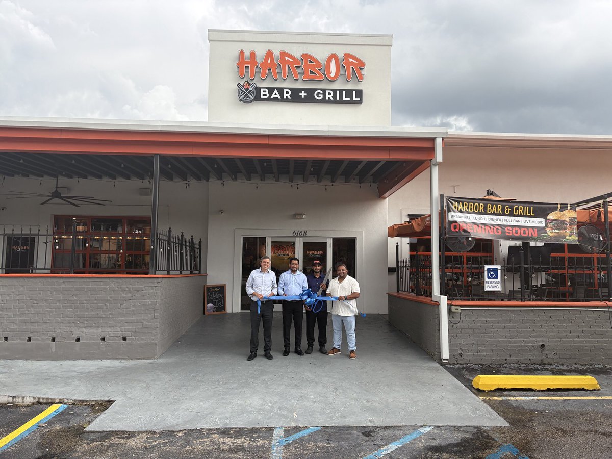 Congratulations to Harbor Bar &amp; Grill  on their ribbon cutting! Stop by for their grand opening tomorrow from 11:00 a.m. - 2:00 a.m. They are located at 6168 US Hwy 49 in Hattiesburg!