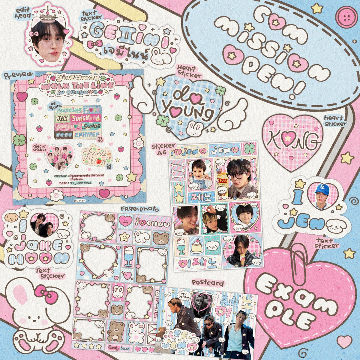 doingcms's tweet image. pls kindly rt ໒꒱★ ꩜ .ᐟ 

c♡mmission ♡pen!

 etc. Dm ᡣ ♡⋅ ̫⋅𓈒 ა  

꒰ #รับออกแบบ #รับออกแบบโปสเตอร์ #รับออกแบบโปสการ์ด #รับออกแบบgiveaway #รับออกแบบของแจก ꒱