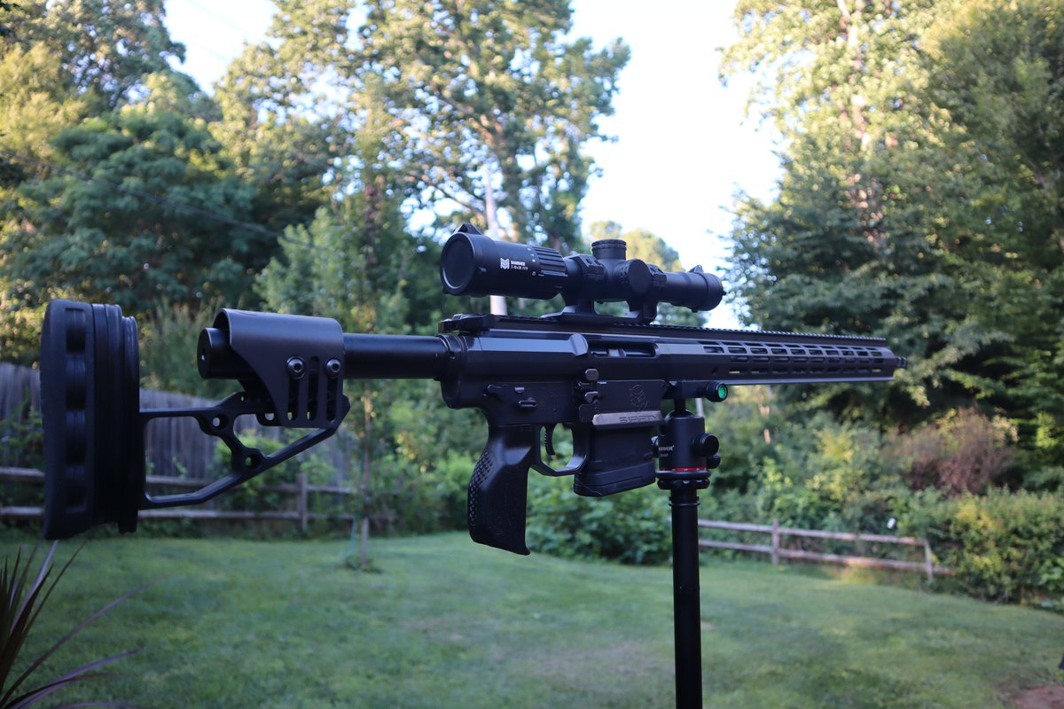 TheLibertyFirst's tweet image. This is the BRAND SPANKIN' NEW AR10 from 51Fifty Rifles and it's called "OVERWATCH". The very first AR10 with FULLY Ambidextrous Controls. This is NOT some jazzed-up mil-spec rifle...this is a brand new, ground up reimagining of what a rifle should be. It is engineered for…