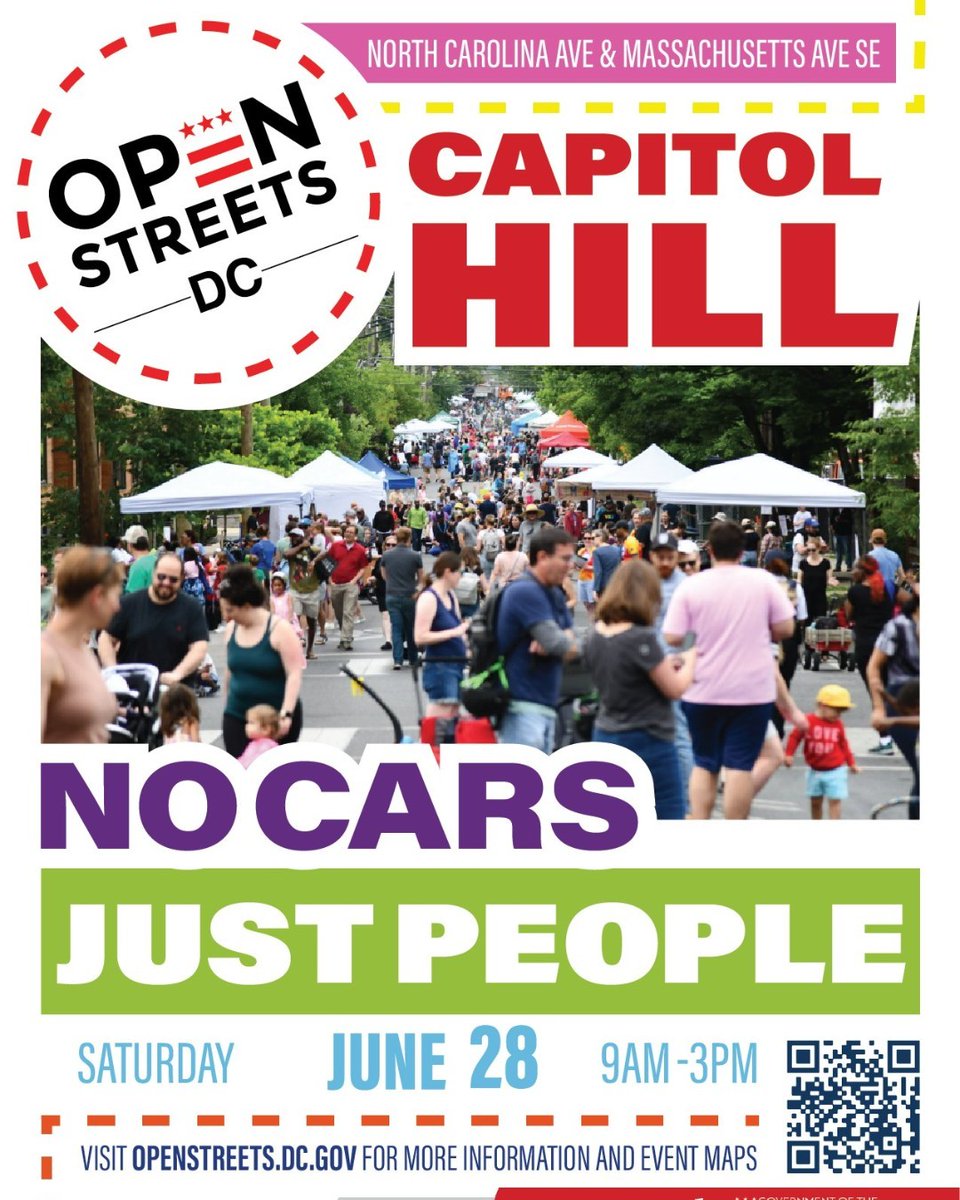 OPinDC's tweet image. Join us on Saturday, June 28 for two big events:
🎉Open Streets: 9am-3pm on NC & Mass Ave SE in Capitol Hill
⛏️DC Day of Archaeology: 10am-3pm at Tudor Place in Georgetown
#DCsummer #DCfestivals