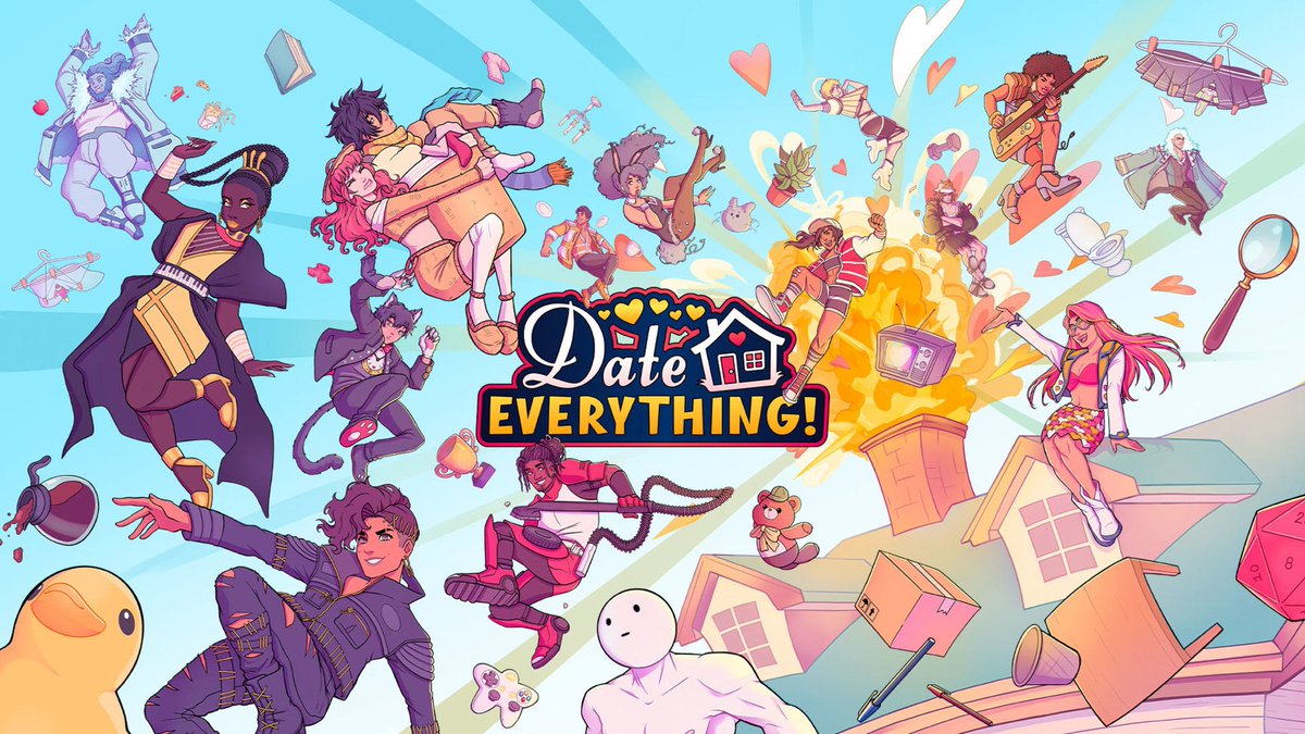 #LIVE ❤️ with <a href="/DateEverything/">Date Everything!</a>

Door? Date it. Couch? Date it. Half eaten bologna sandwich? *Shrug* why not! 💕

STREAM: Twitch.tv/NerdLovesGeek

#IndieGames #IndieDevs #SupportSmallStreamers