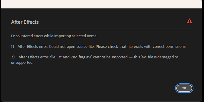 Freezington's tweet image. How would one fix this with the new after effects using 600fps clips