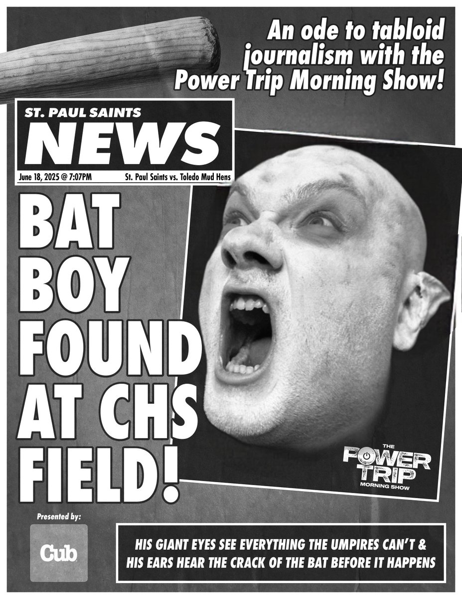 Jarrett Ballard Sr. (@bigjbilla) on Twitter photo I felt like this needed to be done....
<a href="/PowerTripKFAN/">Power Trip KFAN</a> <a href="/ZachHalverson/">Zach Halverson</a> <a href="/CoryCove/">Cory Cove</a> <a href="/MeatSauce1/">Paul Lambert</a> <a href="/Chris_Hawkey/">Chris Hawkey</a> <a href="/StPaulSaints/">St. Paul Saints</a> I felt like this needed to be done....
<a href="/PowerTripKFAN/">Power Trip KFAN</a> <a href="/ZachHalverson/">Zach Halverson</a> <a href="/CoryCove/">Cory Cove</a> <a href="/MeatSauce1/">Paul Lambert</a> <a href="/Chris_Hawkey/">Chris Hawkey</a> <a href="/StPaulSaints/">St. Paul Saints</a>