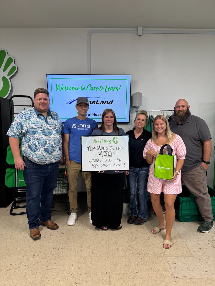 450 Hygiene Kits... let's GO! 👏

Shout out to the team at TransLand! They helped us start our hygiene kit season. 

If you’re volunteering with us within the next few weeks: The bar is set — think your team can top it? Let the friendly competition begin!