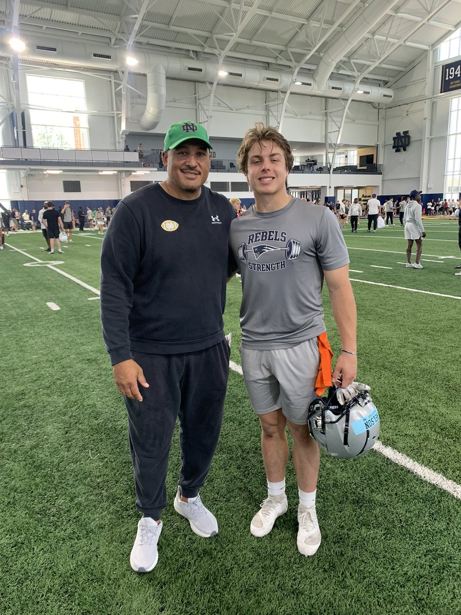 Had a blast competing at Notre Dame Last week! 

<a href="/NDFootball/">Notre Dame Football</a> 
<a href="/coachseider/">Ja’Juan Seider</a>