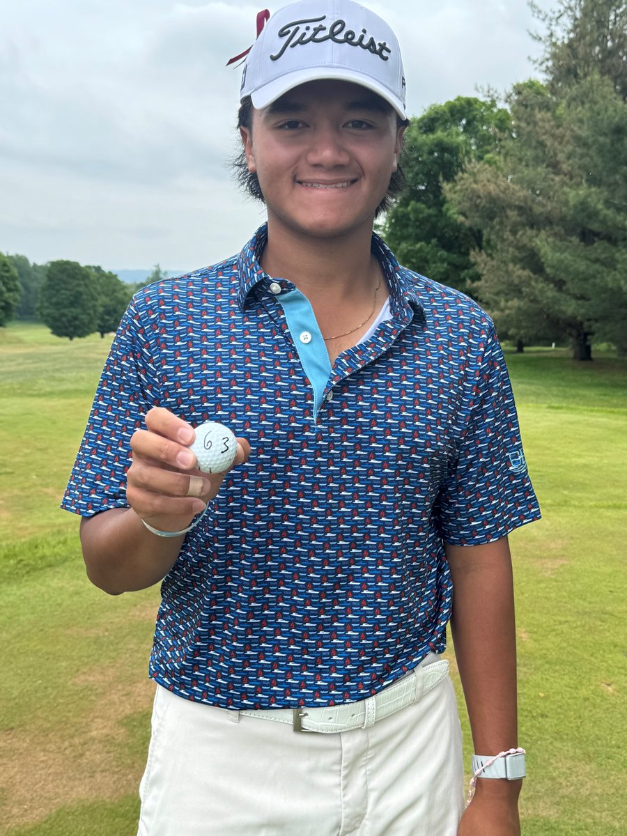 Atop the leaderboard at the <a href="/officialGAM/">GAM</a> Michigan Amateur, Lorenzo Pinili fired a 7-under par 63 on Tuesday, setting a new course record at Belvedere Golf Club in Charlevoix.

His 2-round score of 10-under par 130 set a Michigan Am record for a stroke play medalist.

#GoGreen
