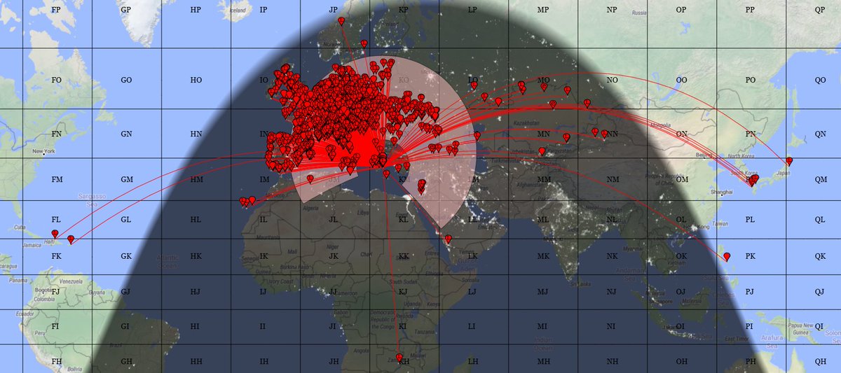 sv1nzx's tweet image. 24 hours of #DX on #6m - plenty of stations, almost able to do DXCC on #magicband in one day ! :) #hamradio #50MHz #VHFDX #hamr