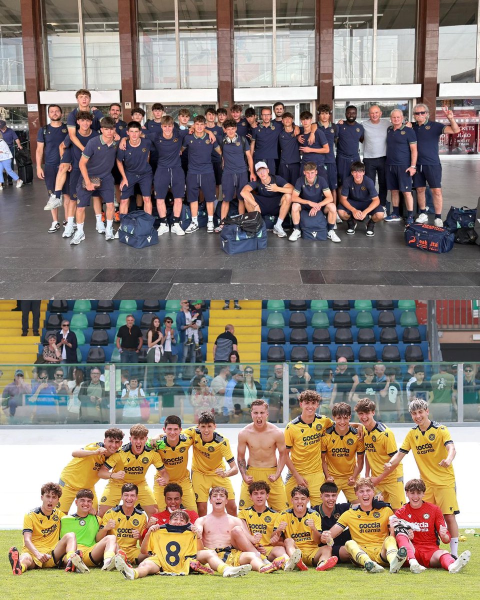 È stata un'avventura indimenticabile ✨️

L'Under 17 termina la sua straordinaria corsa in semifinale contro il Torino, ma emoziona e raccoglie applausi fino all'ultimo minuto di un'esperienza che i ragazzi porteranno nel cuore e che li aiuterà a crescere.

Complimenti a mister