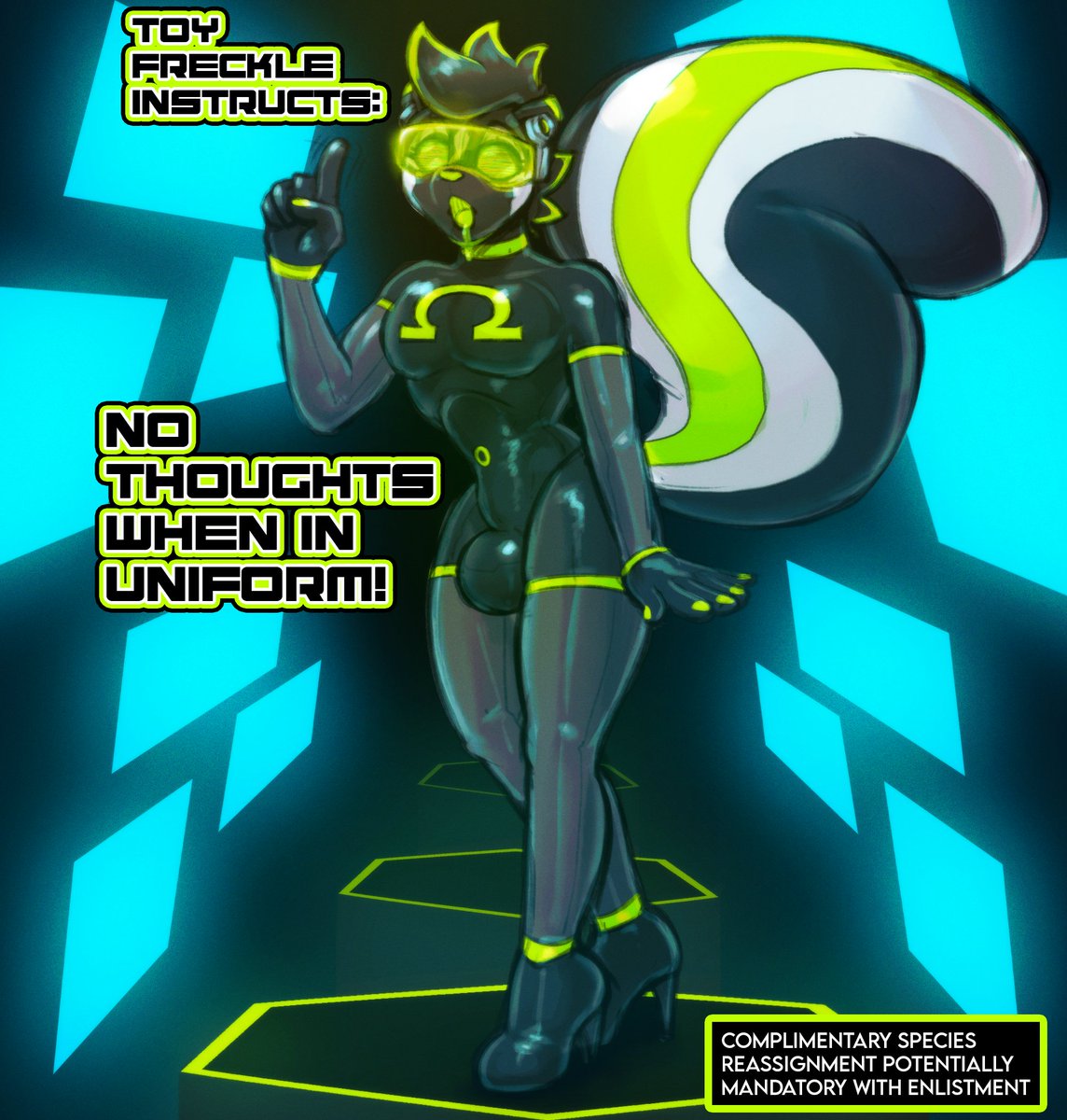 Toy Freckle Instructs  

"Omega Bois! Omega Toys! Don't think! Just do! Sing up today and feel Omega Joy!"