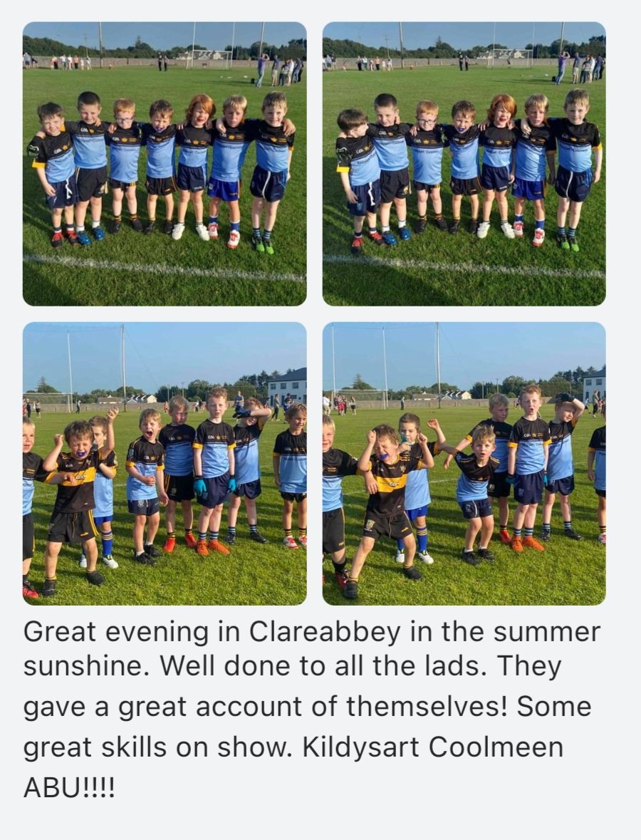 Well done to the U7 boys 👏