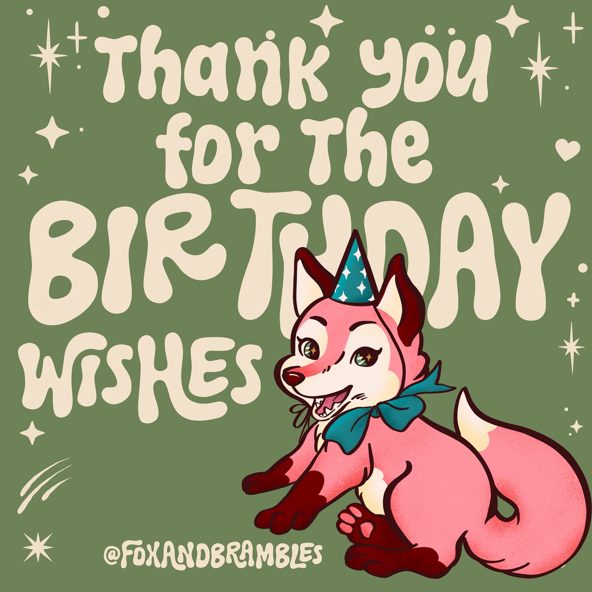 Thanks to everyone for the birthday wishes 💖