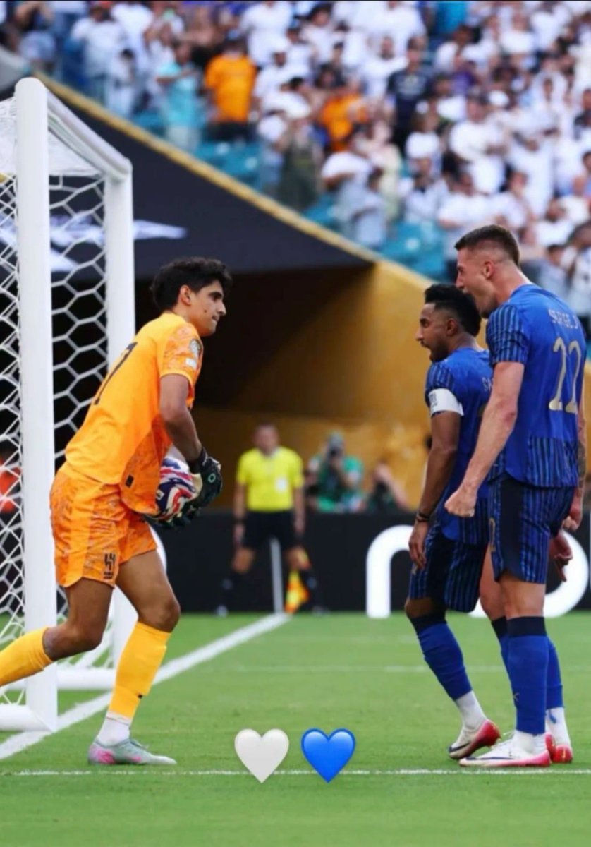 مالها إلا هلالها

فخر الكرة السعودية الحديثة🤍💙 
                       #الهلال_ريال_مدريد