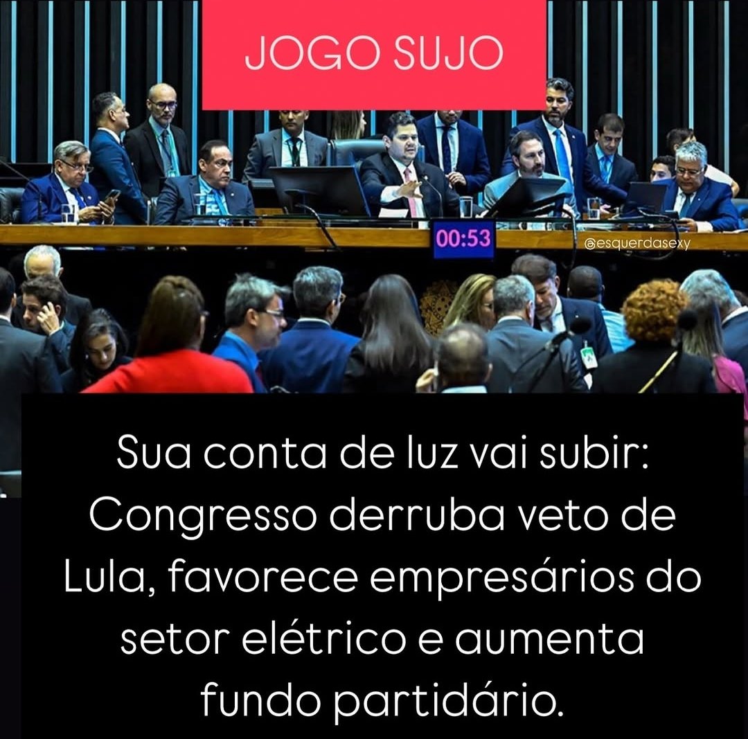 CONGRESSO INIMIGO DO POVO