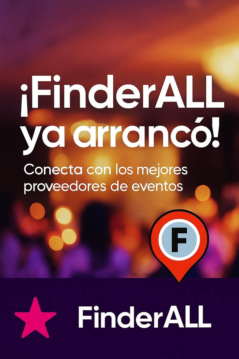 FinderALLMx's tweet photo. 🎉 ¿Te dedicas al entretenimiento o tienes un servicio para eventos?

¡Esto te interesa! 👀

En FinderALL estamos reuniendo a los mejores proveedores: DJs, banqueteros, animadores, fotógrafos, shows, decoradores ¡y más!

#EventosSinEstrés #ProveedoresFinderALL #HazloFácil https://t.co/VqWXHfbf6f