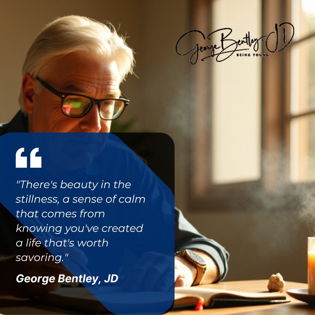 GeorgeEBentley's tweet photo. Peace doesn’t always come from doing more.
Sometimes, it’s found in the stillness, in that quiet confidence that your life is unfolding just as it should. 
Take a breath. You’ve earned it.

#mindfulliving #lifeworthsavoring #longevitylifestyle https://t.co/dWIwNojkXV